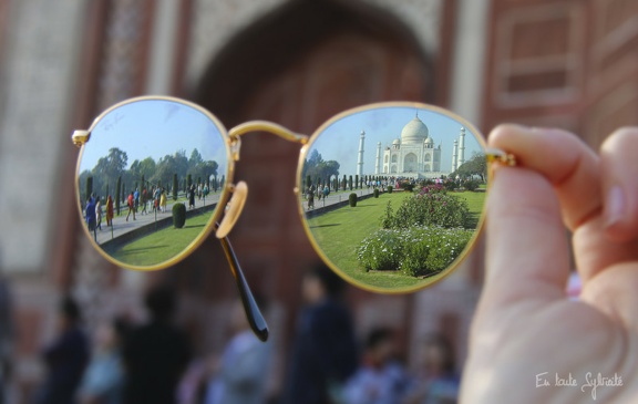 taj mahal encadré